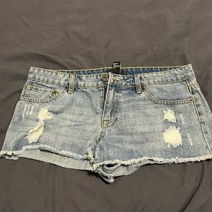 Forever 21 short denim shorts